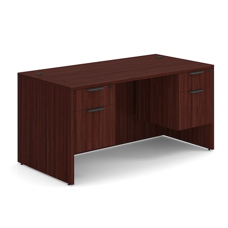 Officesource 29.50'' H, Mahogany, 60.00'' W X DBLHDOS103MH